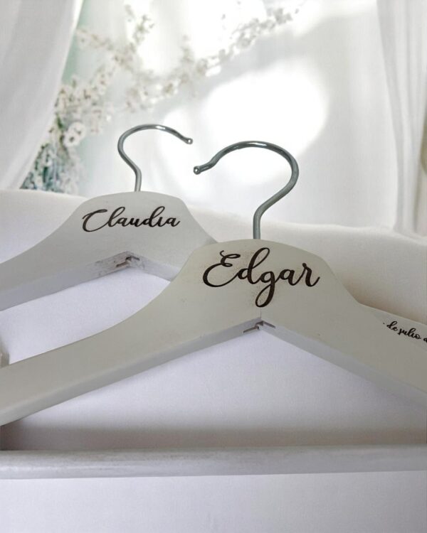 PERCHA PARA NOVIOS MADRINA PADRINO NIÑOS BODAS PERSONALIZADAS QUE TIERNO LAS PLAMAS CANARIAS GRABADO Y CORTE LASER IMPRESION UV PERSONALIZACIÓN (1)