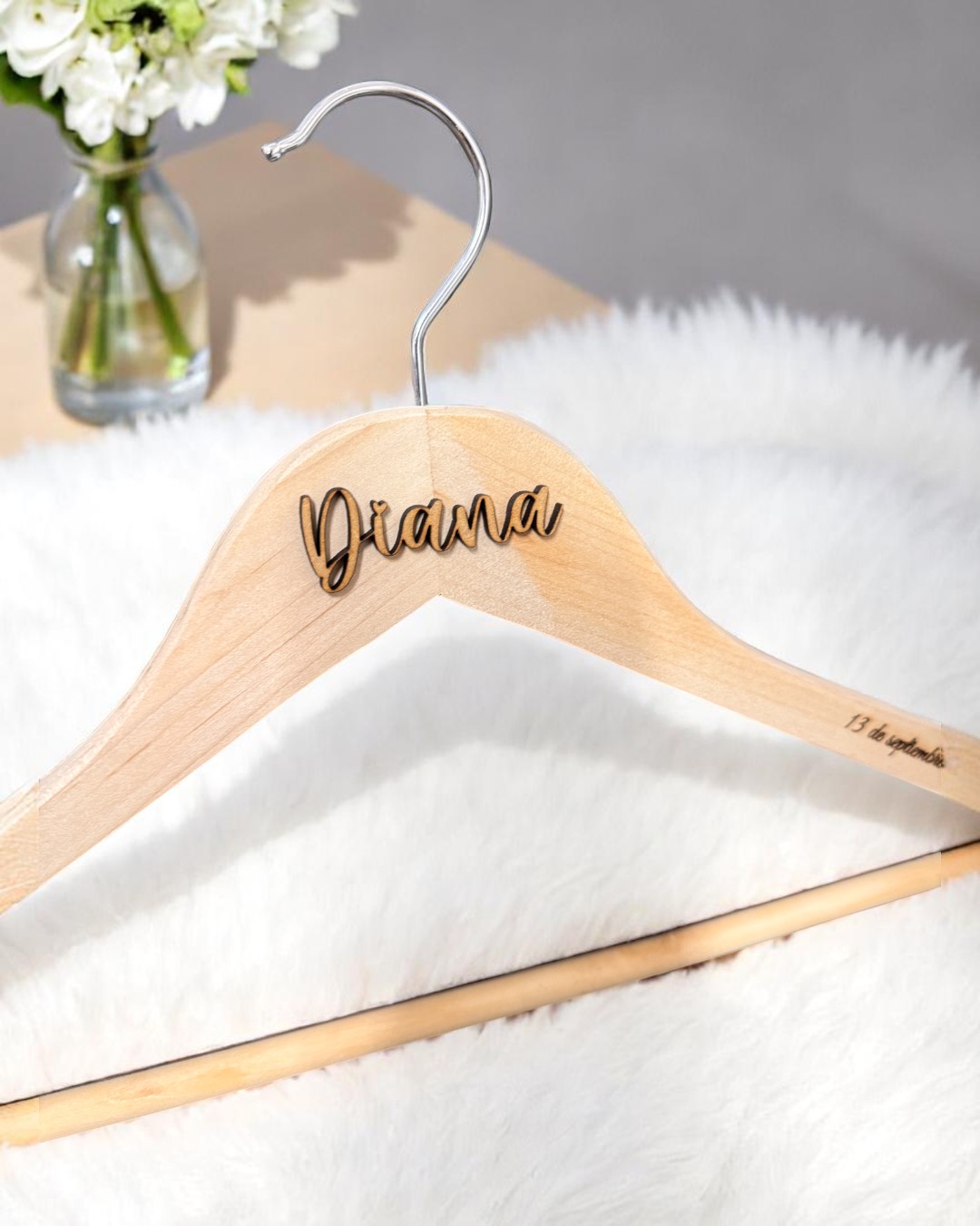PERCHA PARA NOVIOS MADRINA PADRINO NIÑOS BODAS PERSONALIZADAS QUE TIERNO LAS PLAMAS CANARIAS GRABADO Y CORTE LASER IMPRESION UV PERSONALIZACIÓN (1)