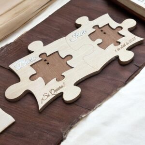 PLACA PARA ALIANZAS PUZZLE ANILLOS BODAS PERSONALIZADAS LAS PALMAS CANARIAS QUE TIERNO GRABADO Y CORTE LASER SI QUIERO PIEZA PERSONALIZACION (6)
